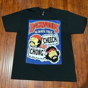 Brand New Cheech & Chong Backwoods T-Shirt Size XL Men’s Black By Playerytess!!